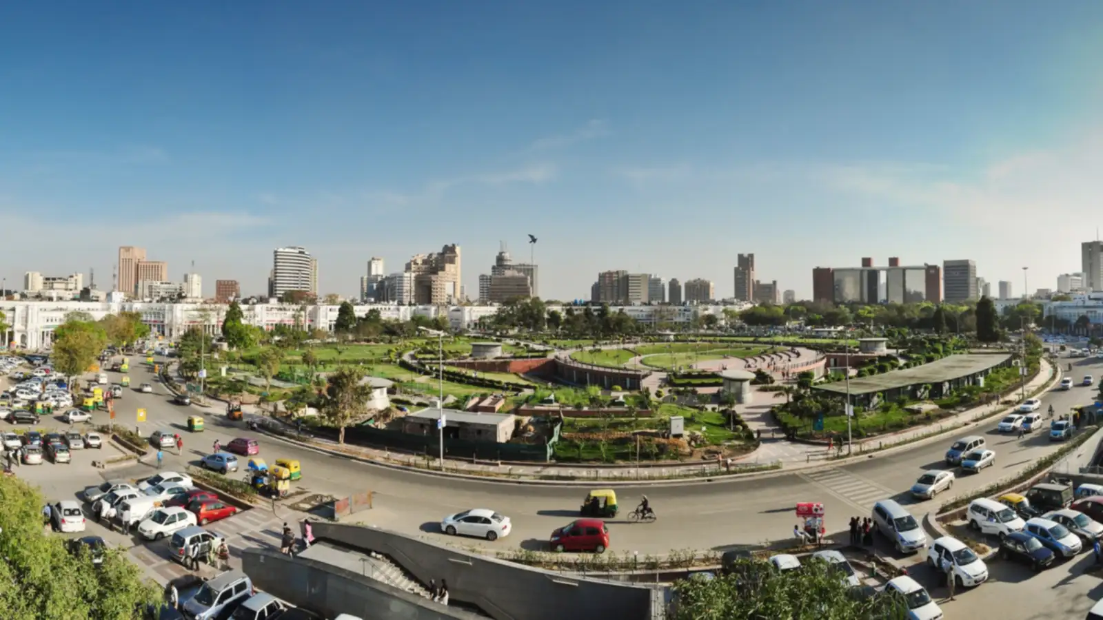 Delhi / NCR skyline — where Abin Antony's India clients are based