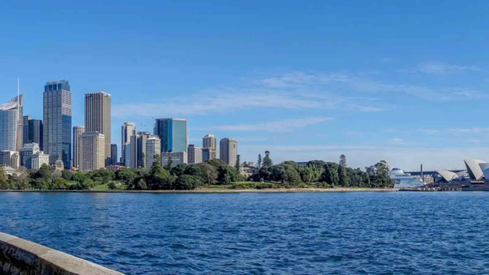 Sydney skyline — where Abin Antony's Australia clients are based