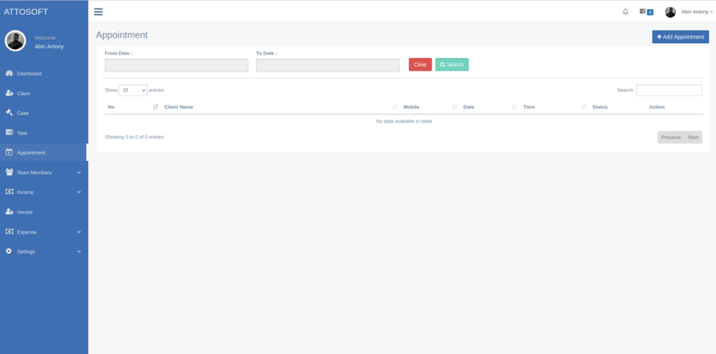 33 - Freelance Software Developer Kerala | Abin Antony